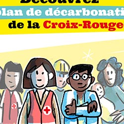 La Croix-Rouge française - Illustration pour le plan de décarbonation